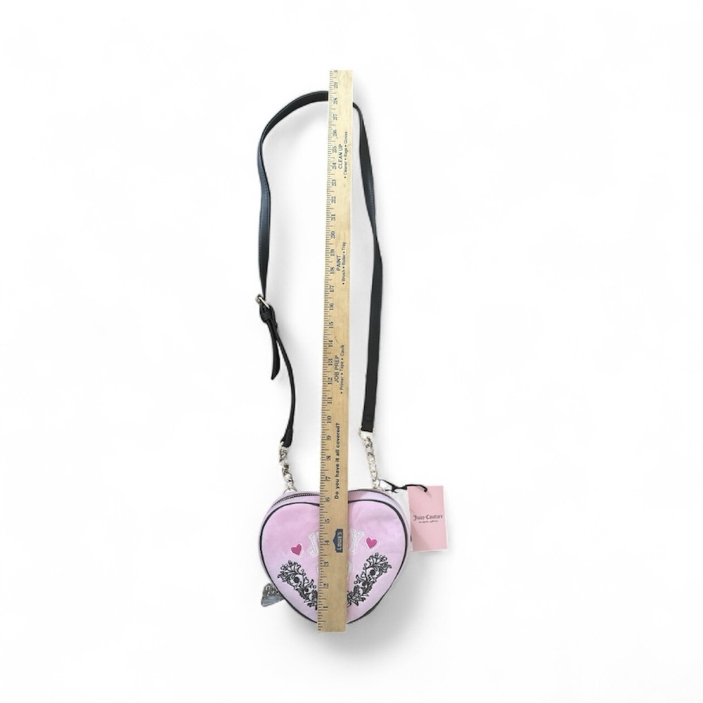 Juicy Couture Light pink Heart Crossbody Bag - Picture 3 of 7